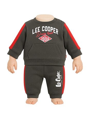 Lee Cooper - Conjunto sudadera y pantalón de jogging bébé niño