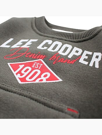 Lee Cooper - Conjunto sudadera y pantalón de jogging bébé niño