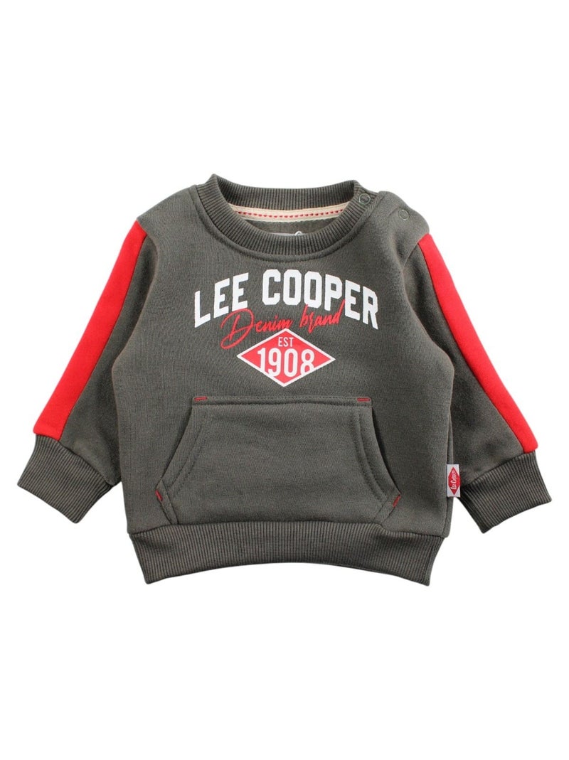 Lee Cooper - Conjunto sudadera y pantalón de jogging bébé niño Gris oscuro - Kiabi
