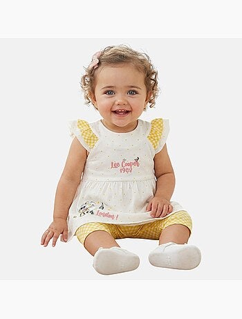 Lee Cooper - Conjunto vestido y leggings bebé
