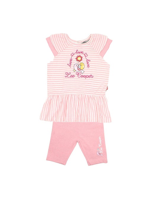 Lee Cooper - Conjunto vestido y leggings bebé - Kiabi