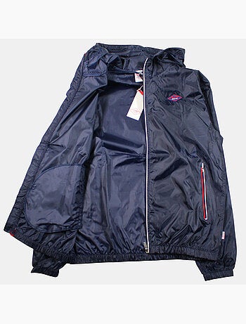 Lee Cooper - Corta vientos hombre azul marino con capucha