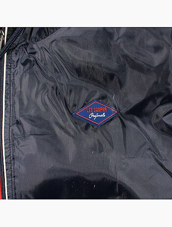 Lee Cooper - Corta vientos hombre azul marino con capucha
