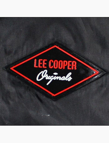 Lee Cooper - Corta vientos hombre negro con capucha