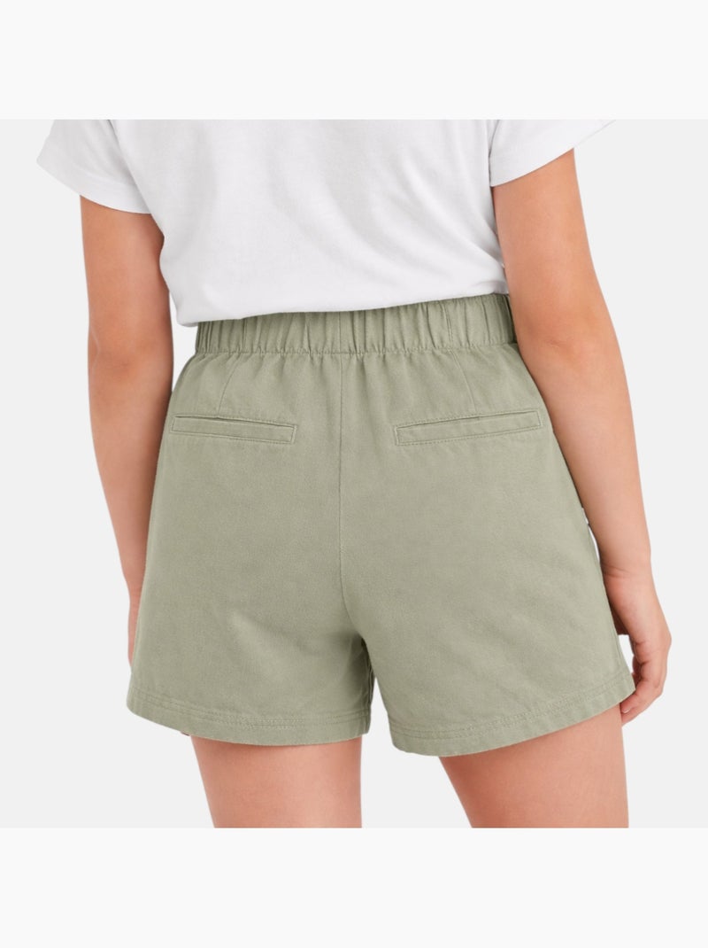 Lee Cooper - Pantalón corto niña Caqui - Kiabi