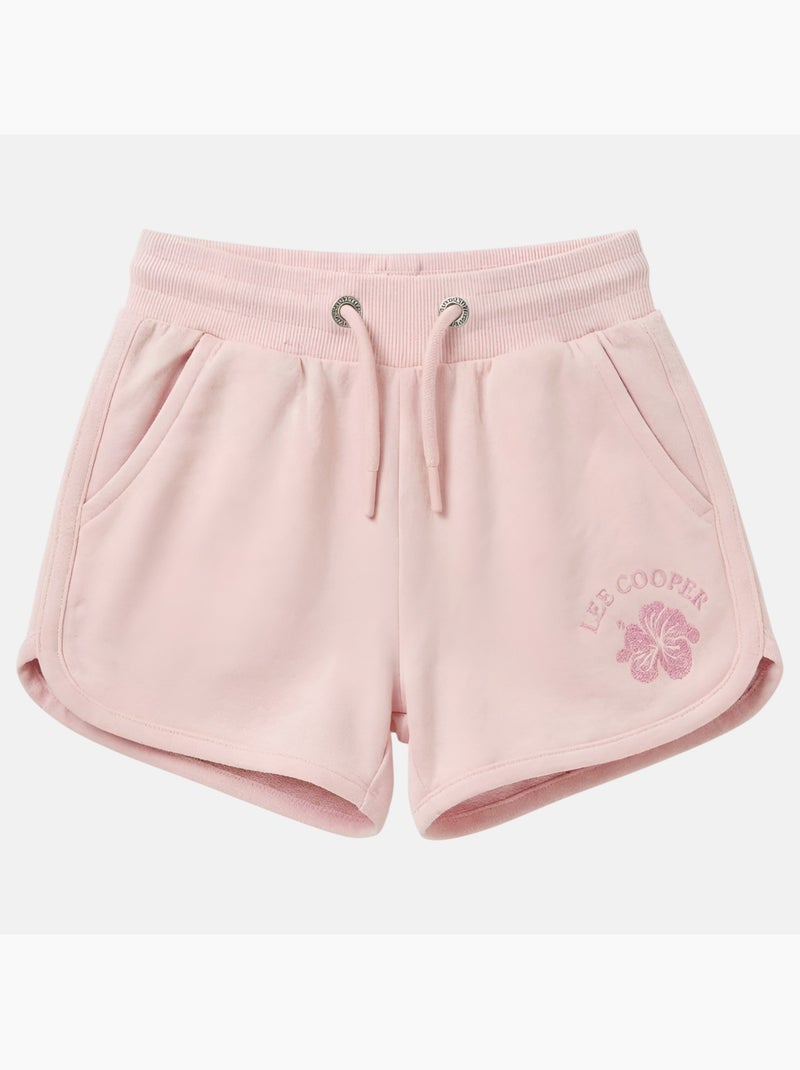 Lee Cooper - Pantalón corto niña Rosa claro - Kiabi