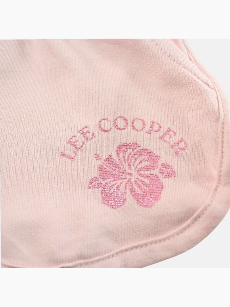 Lee Cooper - Pantalón corto niña Rosa claro - Kiabi