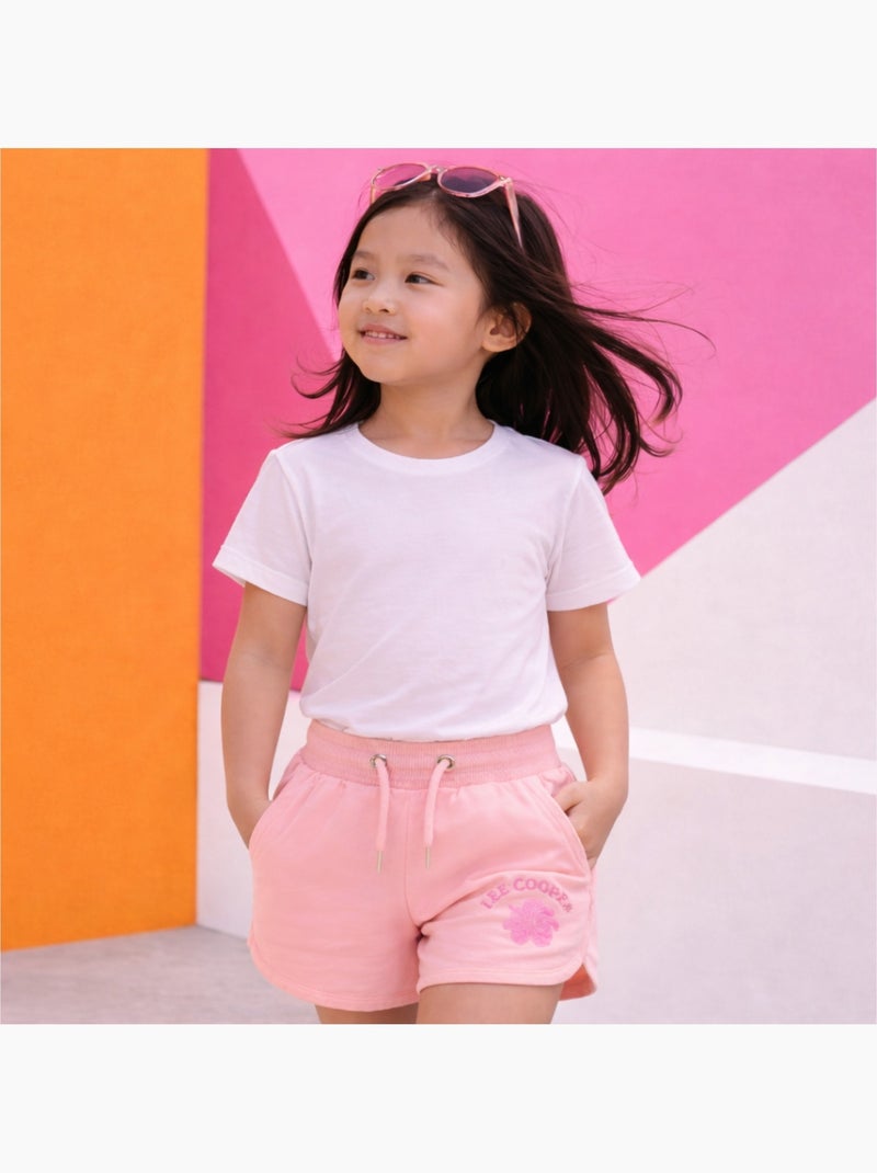 Lee Cooper - Pantalón corto niña Rosa - Kiabi
