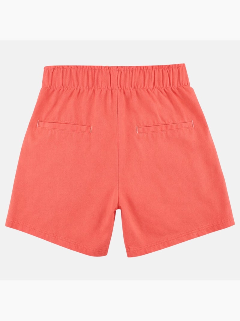 Lee Cooper - Pantalón corto niña Salmón - Kiabi