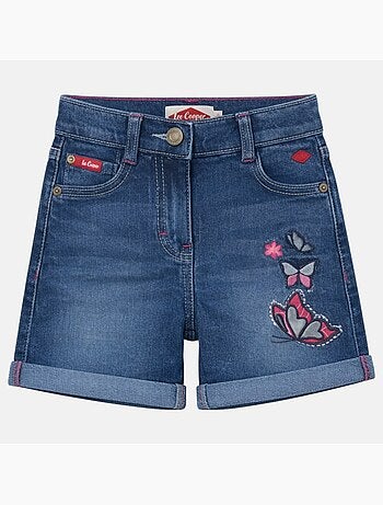 Lee Cooper - Pantalón corto vaquero niña