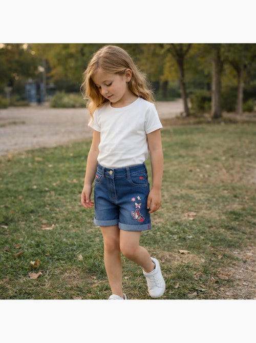 Lee Cooper - Pantalón corto vaquero niña - Kiabi
