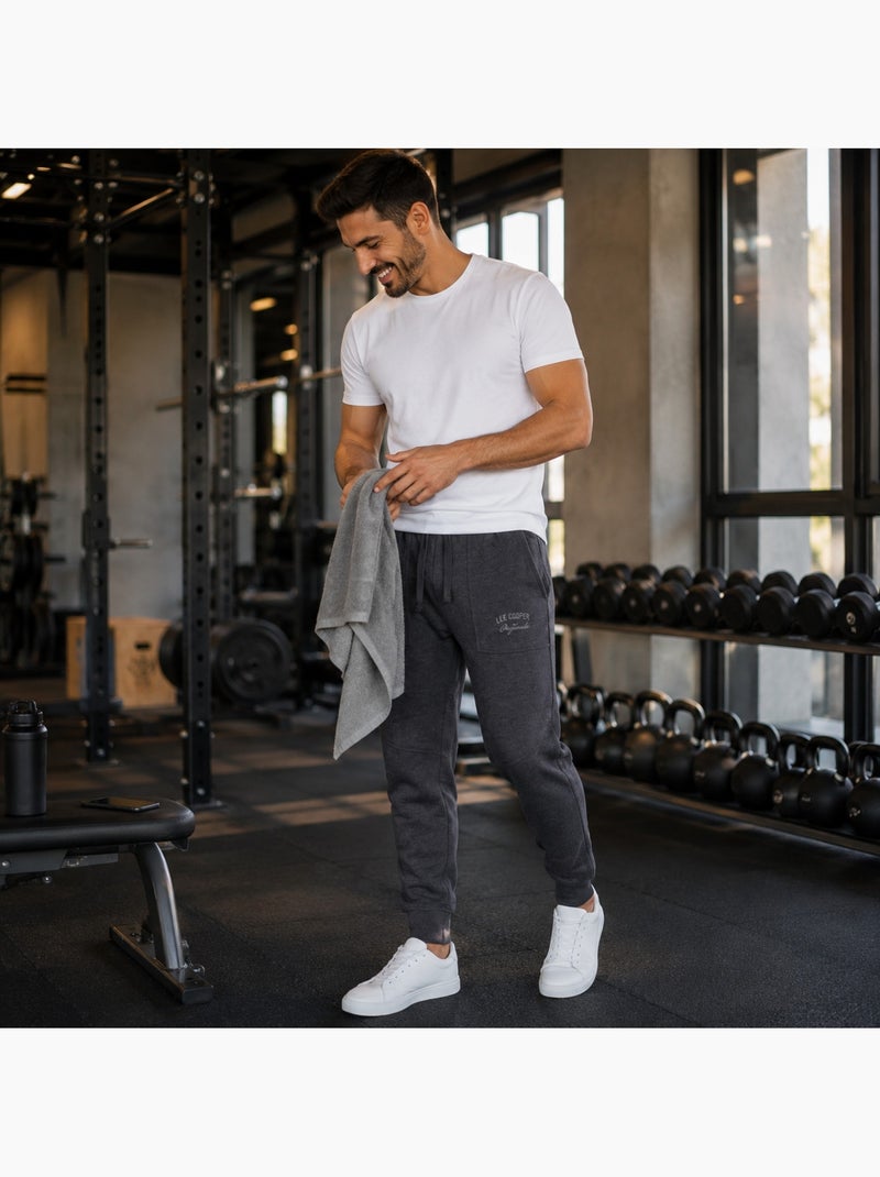 Lee cooper - pantalón de chándal para hombre Gris antracita - Kiabi