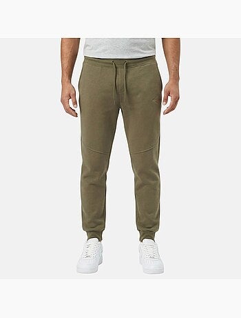 Lee Cooper - Pantalón de jogging hombre caqui con cintura elástica