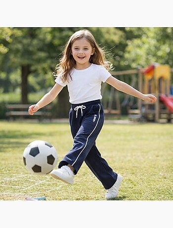 Lee Cooper - Pantalón de jogging niña con estilo deportivo
