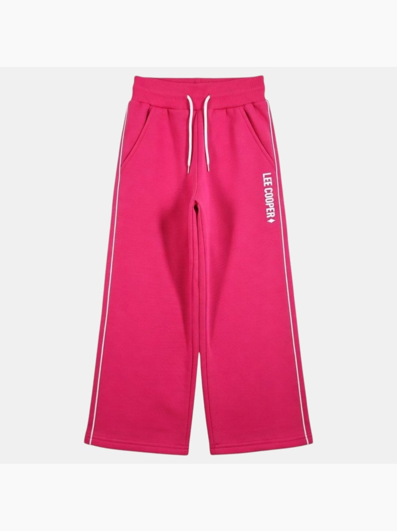 Lee Cooper - Pantalón de jogging niña con estilo deportivo Rosa fucsia - Kiabi