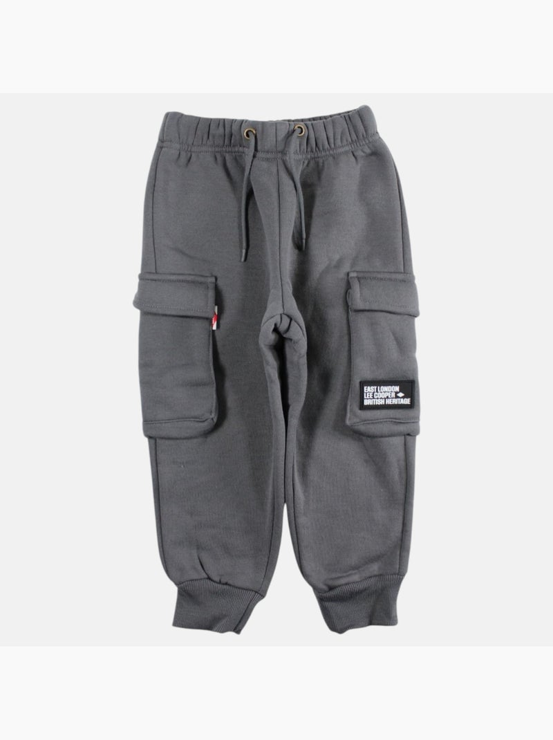 Lee Cooper - Pantalón de jogging niño Gris antracita - Kiabi