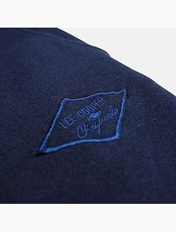 Lee cooper - pantalones de chándal con cordón, bolsillos laterales y bajos ajustados