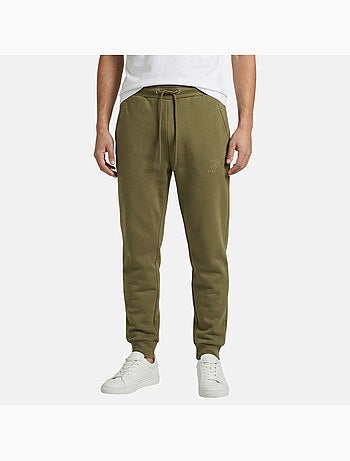 Lee cooper - pantalones de chándal con cordón, bolsillos laterales y bajos ajustados