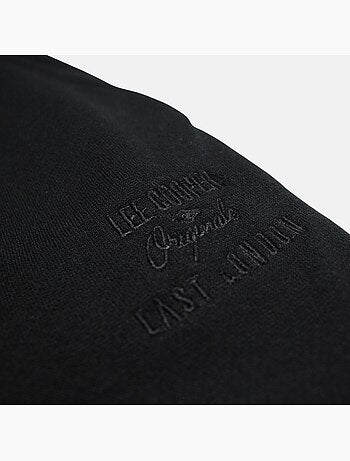 Lee cooper - pantalones de chándal con cordón, bolsillos laterales y bajos ajustados