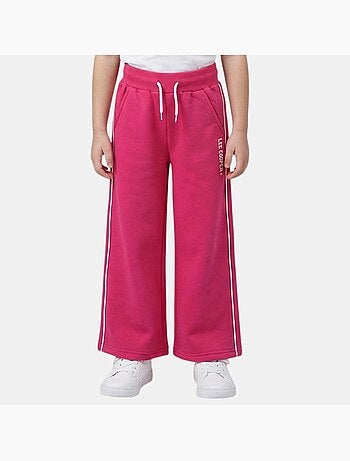 Lee cooper - pantalones de chándal de corte amplio con bandas laterales