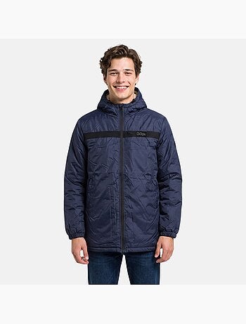 Lee cooper - parka de hombre con capucha sherpa