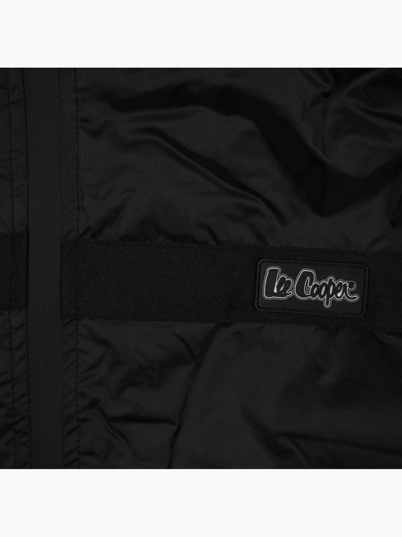 Lee cooper - parka de hombre  con capucha sherpa Negro - Kiabi