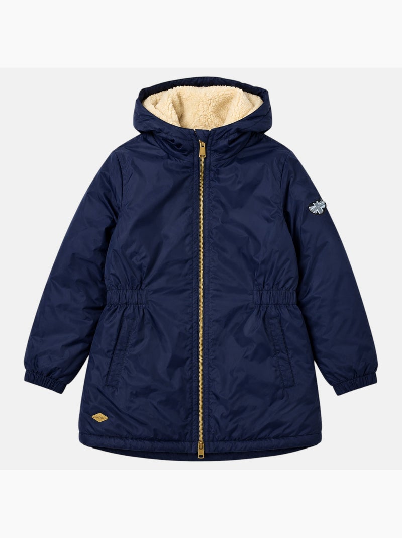 Lee cooper - parka infantil para niña Azul marino - Kiabi