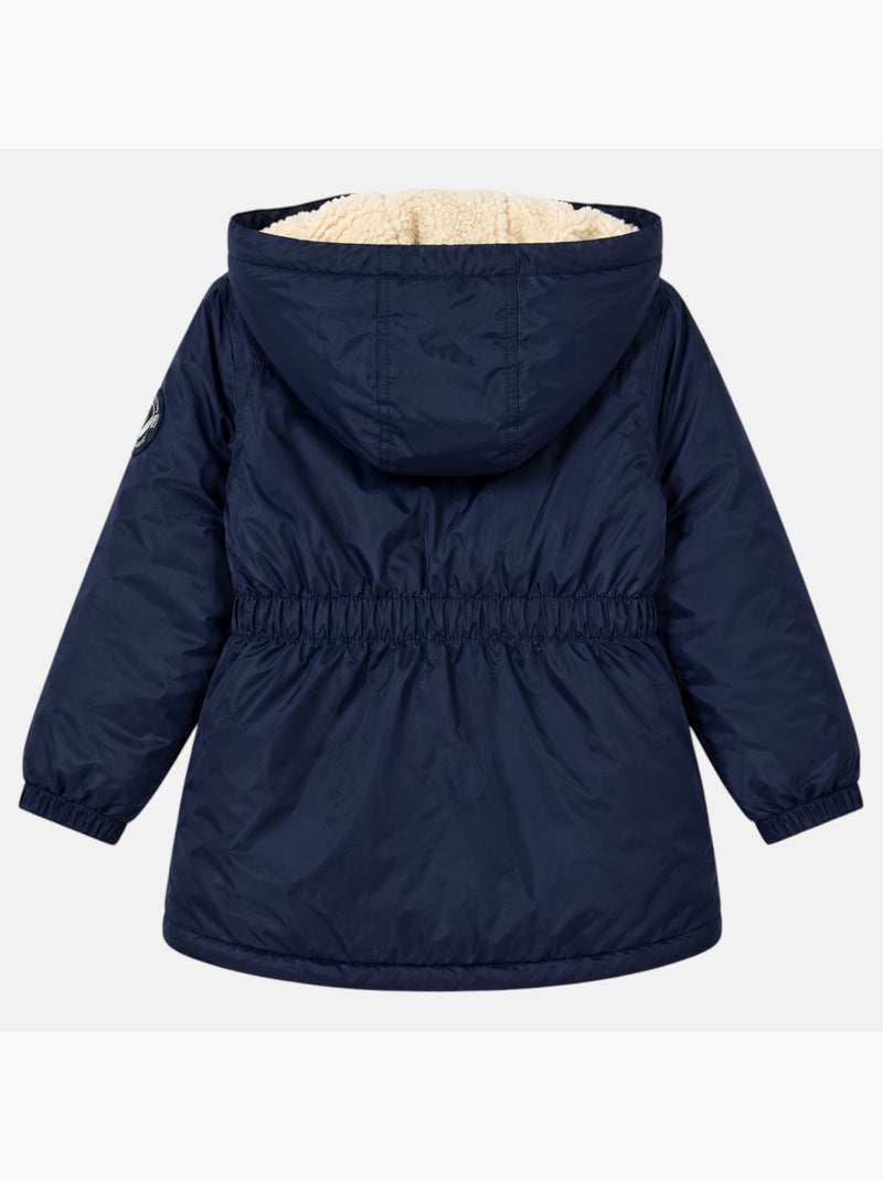 Lee cooper - parka infantil para niña Azul marino - Kiabi