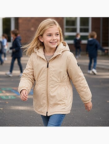 Lee cooper - parka infantil para niña