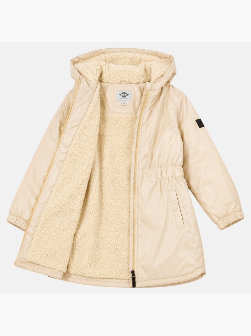 Lee cooper - parka infantil para niña Crudo - Kiabi
