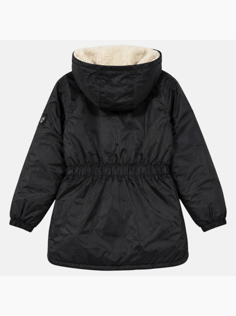 Lee cooper - parka infantil para niña Negro - Kiabi