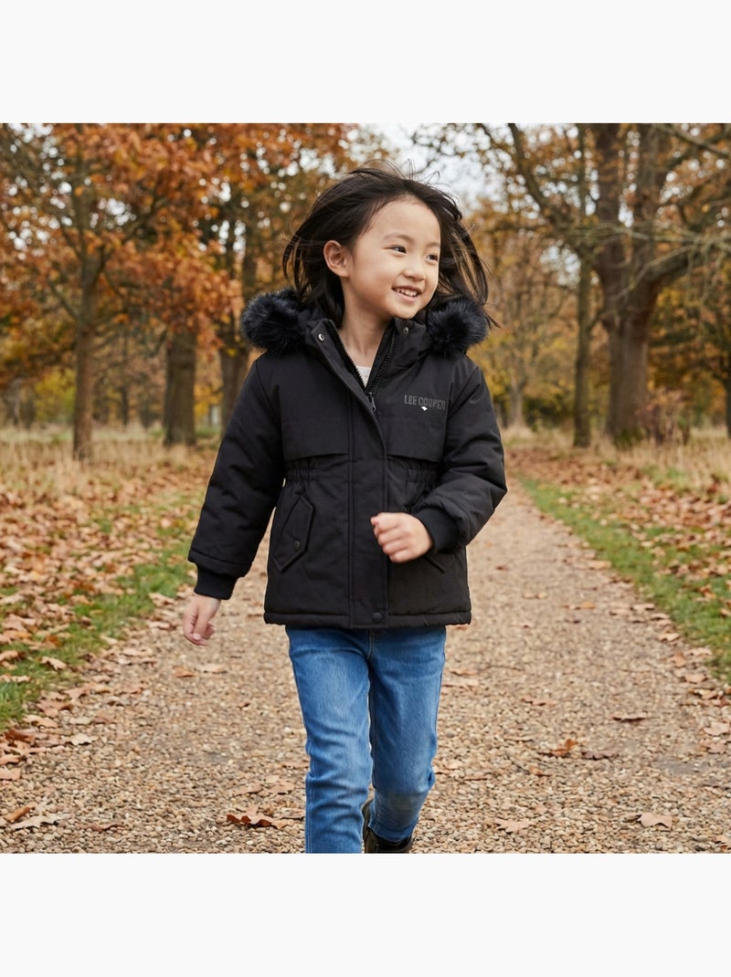 Lee Cooper - Parka niña Negro - Kiabi