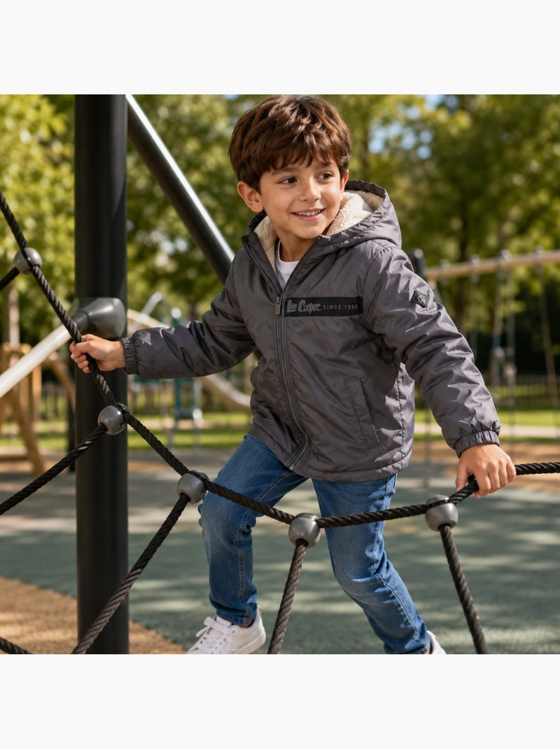 Lee cooper - parka  para niño Gris - Kiabi