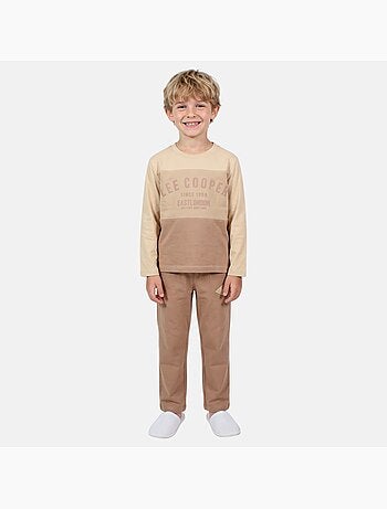 Lee cooper - pijama de niño bicolor