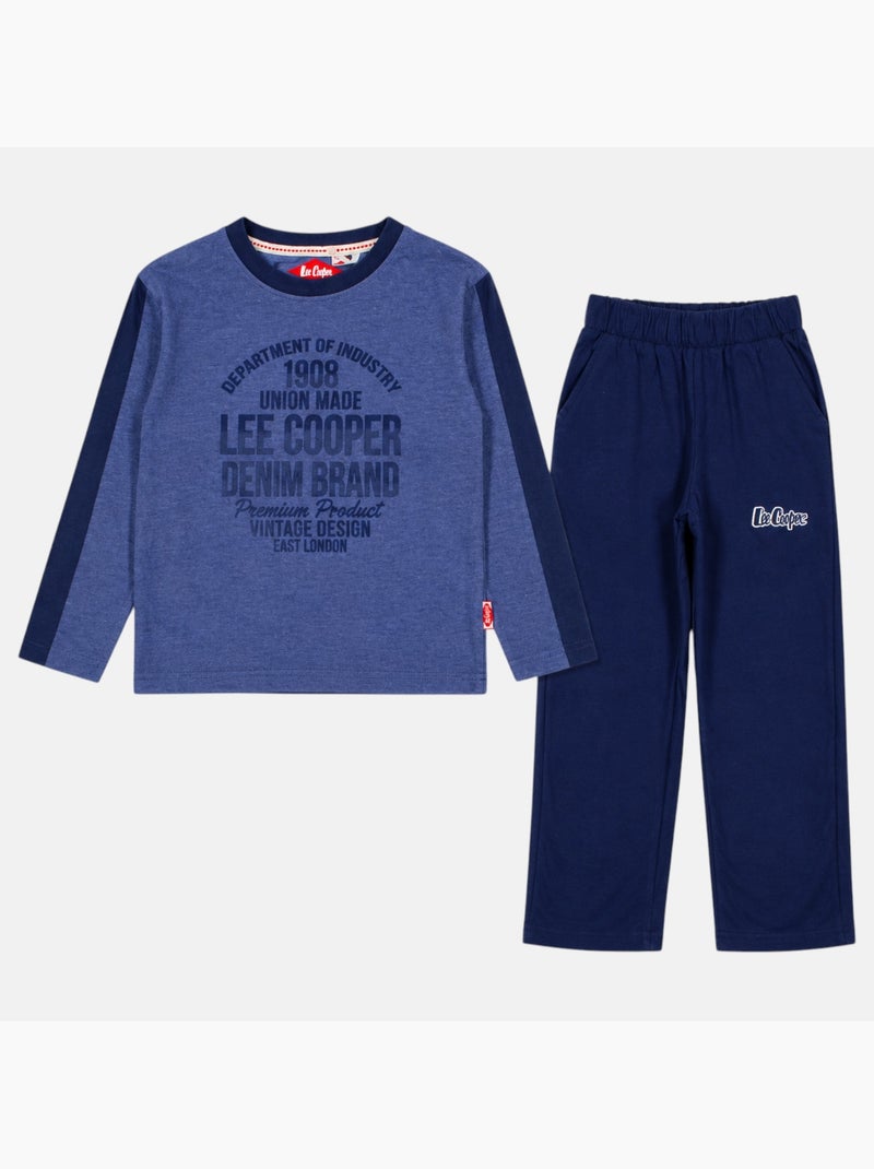 Lee cooper - pijama de niño  vintage Azul marino - Kiabi
