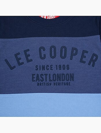 Lee cooper - pijama estampado con inserciones, de manga larga