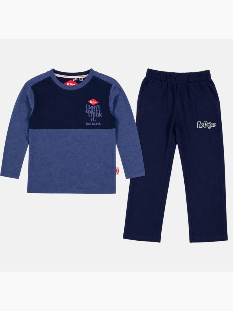 Lee cooper - pijama infantil para niño Azul marino - Kiabi