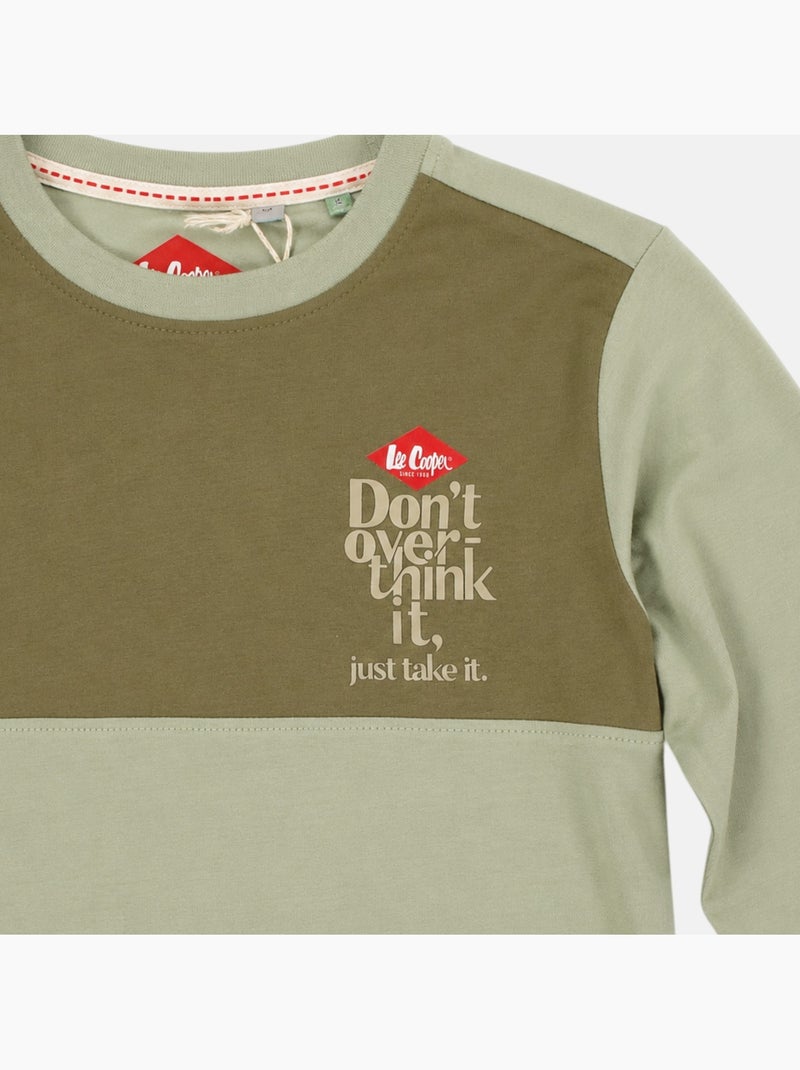 Lee cooper - pijama infantil para niño Caqui - Kiabi