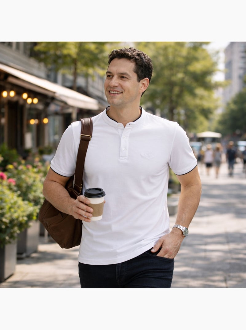 Lee Cooper - Polo hombre Blanco - Kiabi
