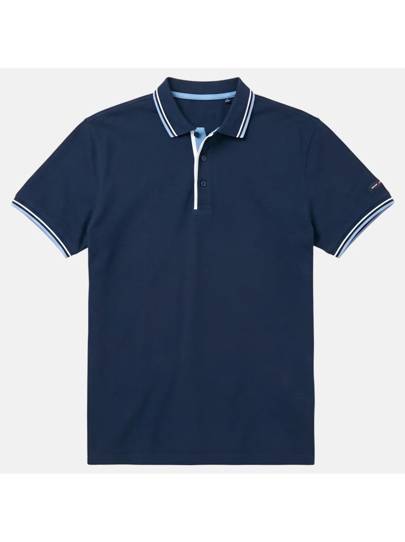 Lee Cooper - Polo hombre de manga corta Azul marino - Kiabi