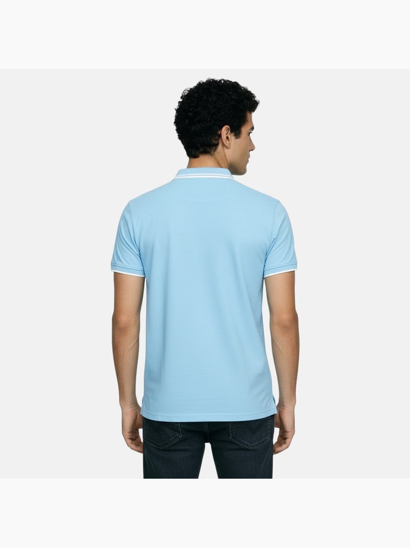 Lee Cooper - Polo hombre de manga corta Azul - Kiabi