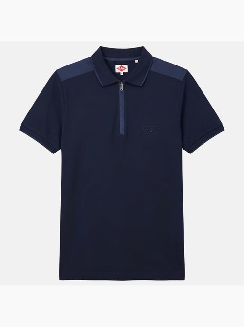 Lee Cooper - Polo hombre de manga corta con cuello con cremallera - Kiabi