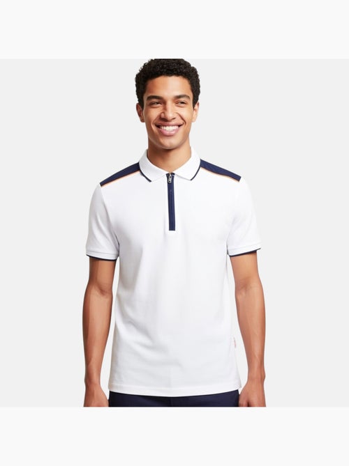 Lee Cooper - Polo hombre de manga corta con cuello con cremallera - Kiabi