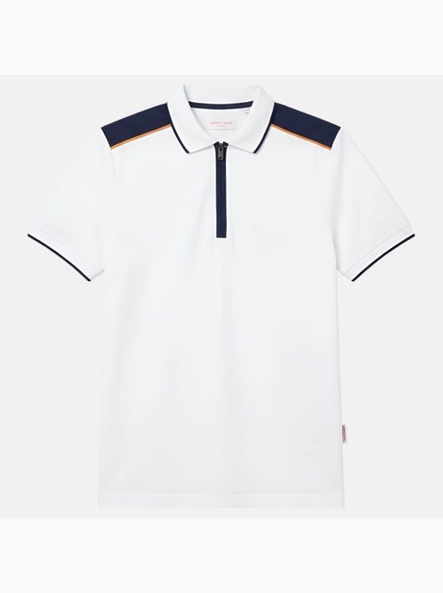 Lee Cooper - Polo hombre de manga corta con cuello con cremallera - Kiabi