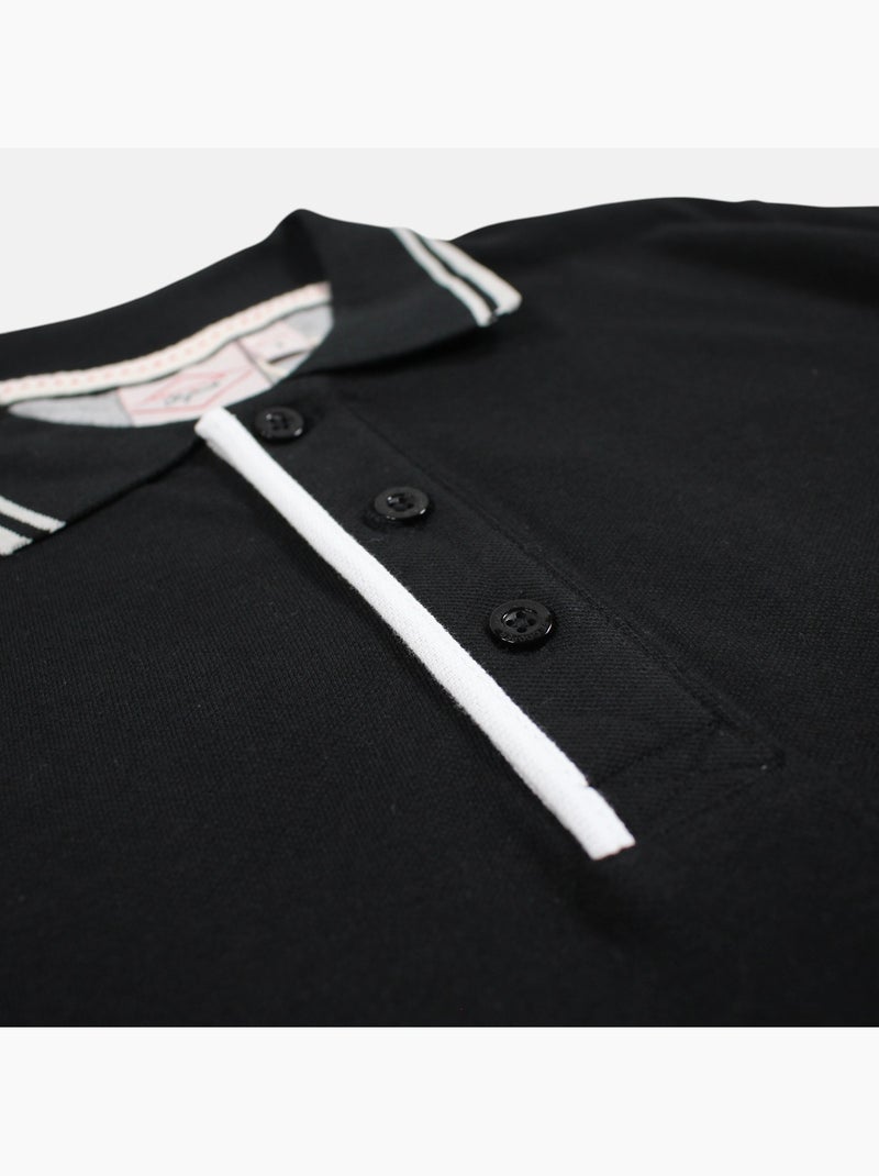 Lee Cooper - Polo hombre de manga corta Negro - Kiabi