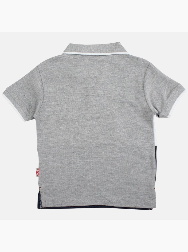 Lee Cooper - Polo manga corta niño Azul marino - Kiabi