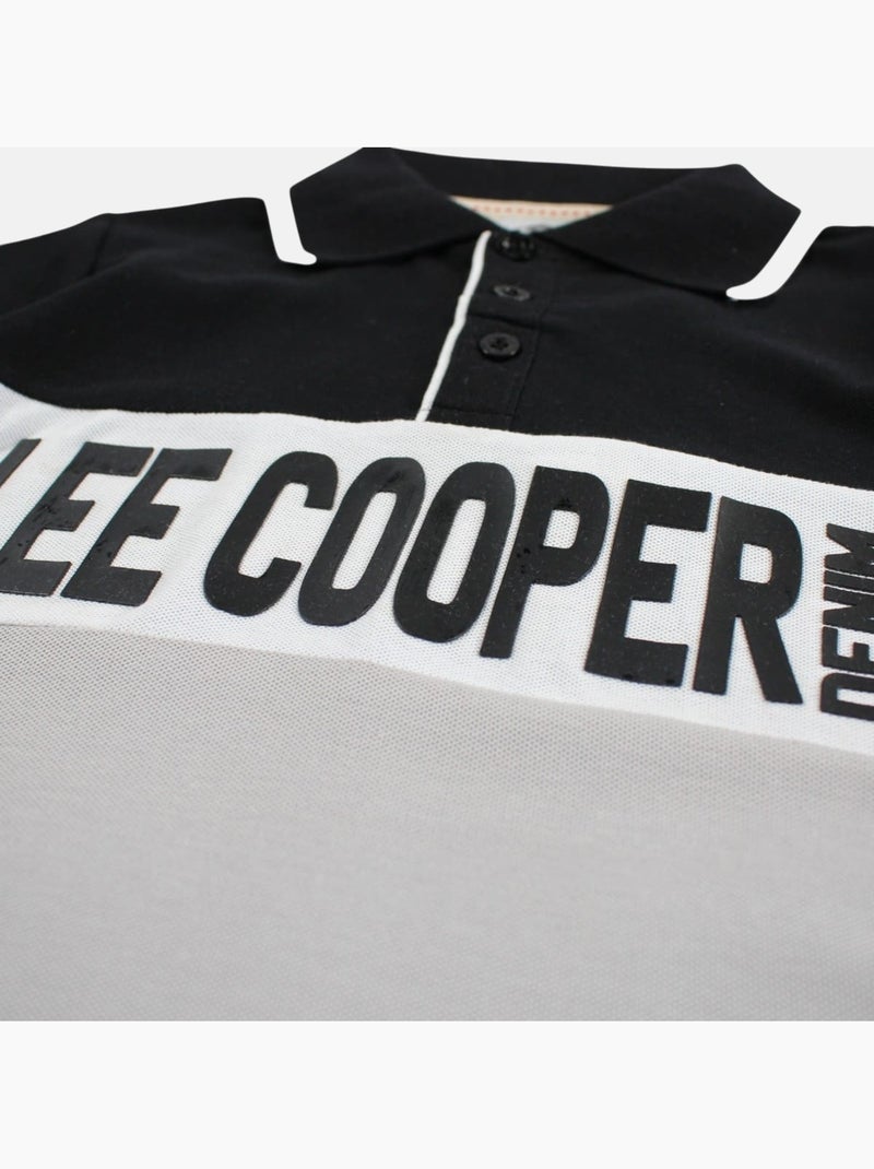 Lee Cooper - Polo manga corta niño Gris - Kiabi