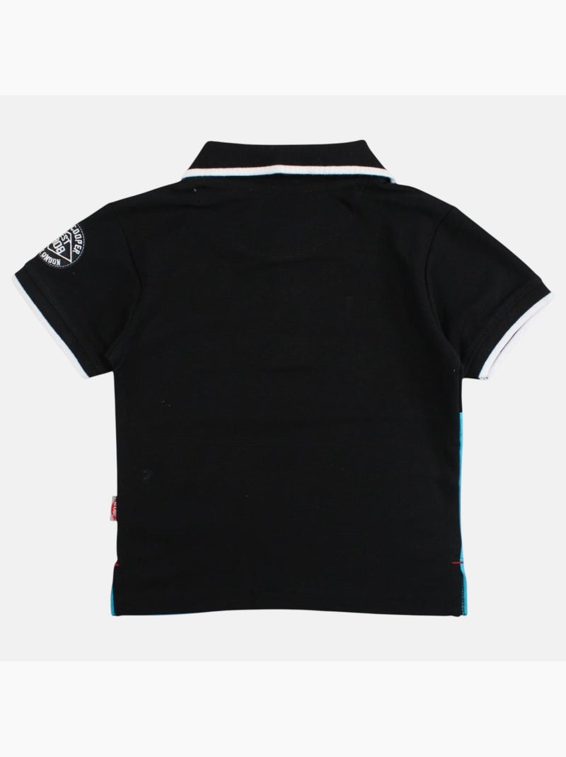 Lee Cooper - Polo manga corta niño Negro - Kiabi