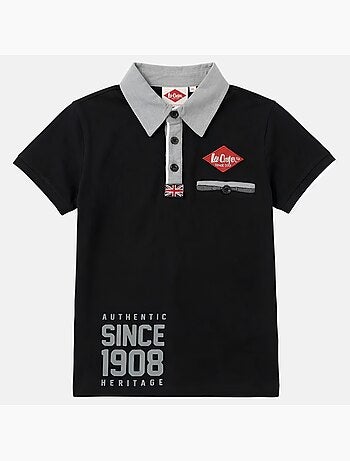 Lee Cooper - Polo niño de manga corta