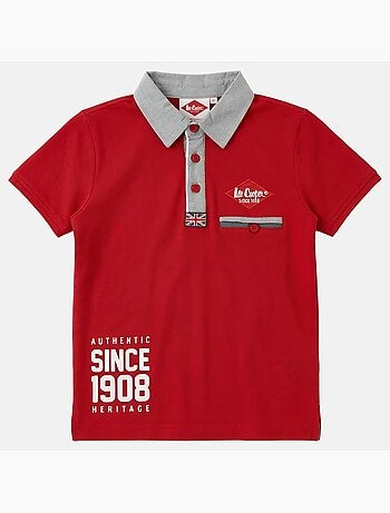 Lee Cooper - Polo niño de manga corta